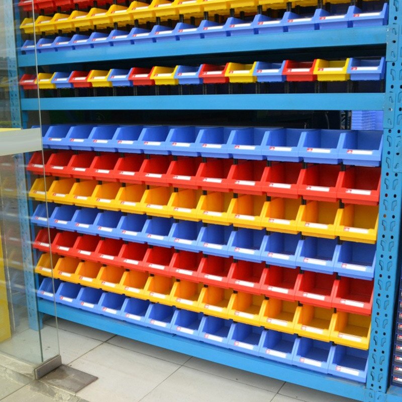 1Tool Storage Boxes Bin Screw Parts Garage Unit Shelves Storage Rack Hardware Classification Case Workshop Thickened Combination
