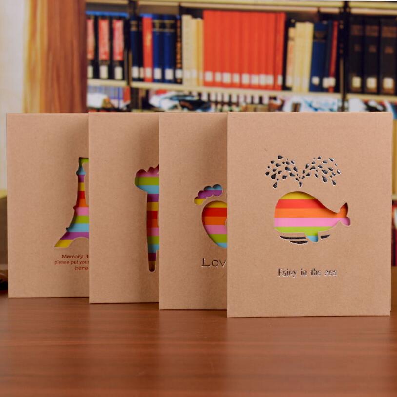 Tamaño grande, 8 pulgadas, se puede Poner 100 Uds., Fotos de bolsillo, tipo Interleaf, para niños, precioso de Scrapbooking, chico DIY, precioso cuaderno con impresiones a Color