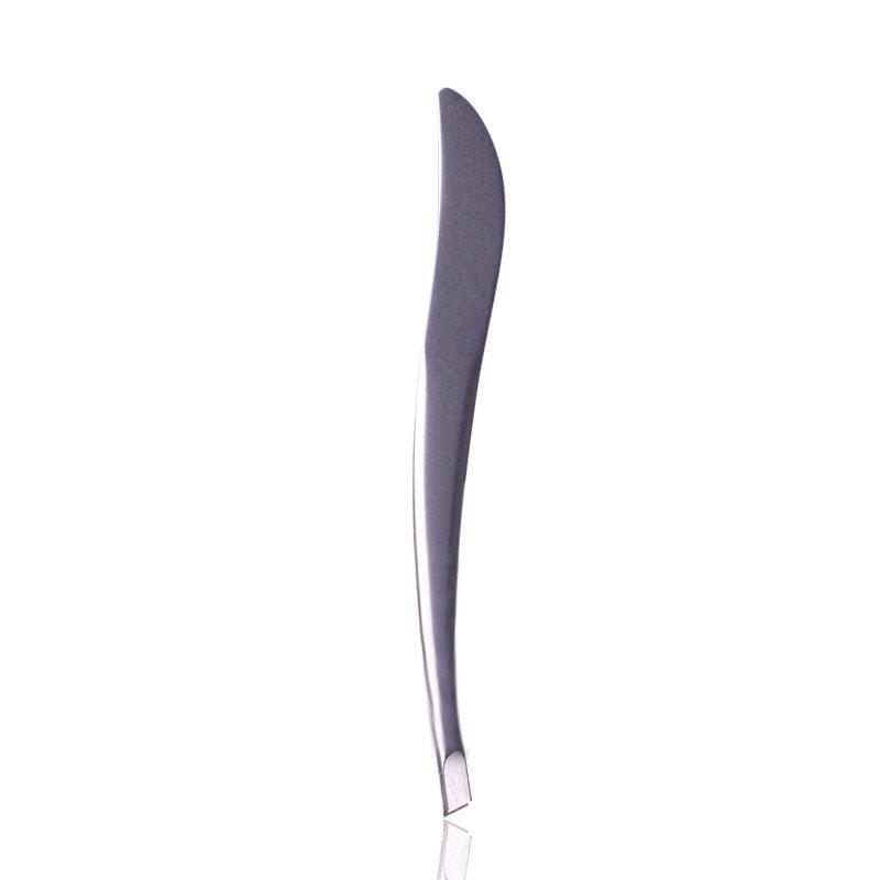 Pro Angled Slanted Eyebrow Tweezers Stainless Steel Face Hair Removal Eye Brow Trimmer Eyelash Clip Tweezers Beauty Makeup Tools: Default Title