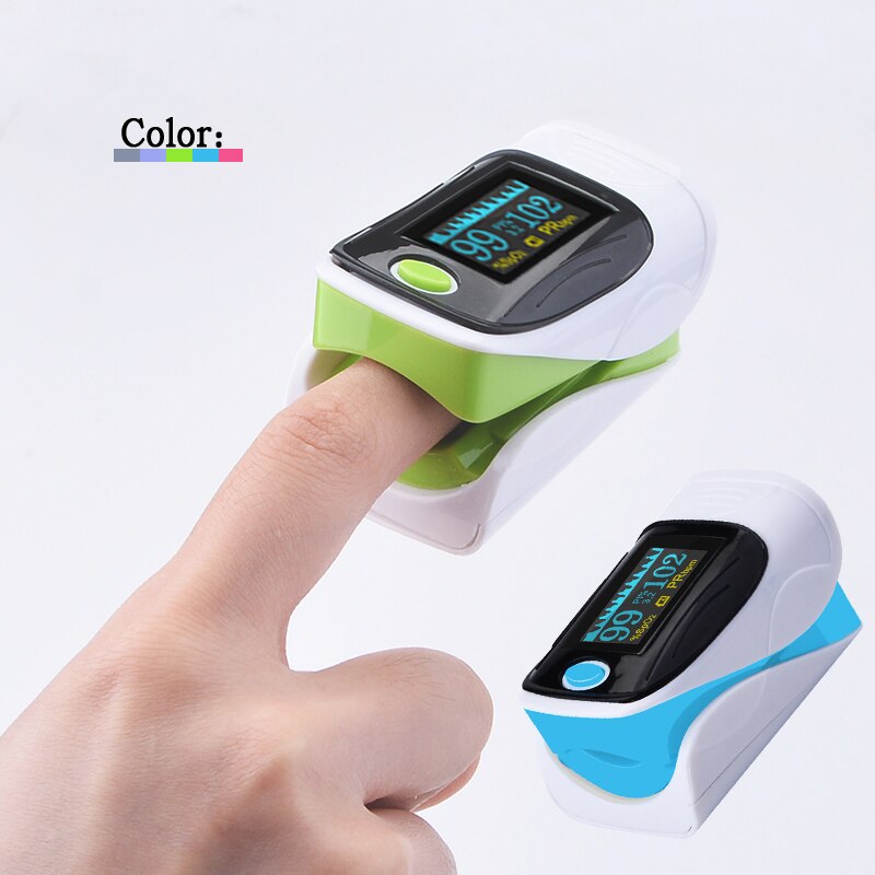 Vinger Pulsoximeter Blood Oxygen Bloed Oximeter Draagbare Oximeter Pulsoxymeter Vinger