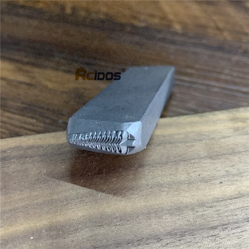 Spruce Tree stamp 4.8x17mm,RCIDOS DIY Bracelet/jewelry symbols steel stamp