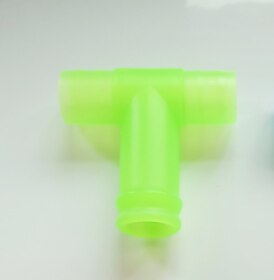 1PC piwo Snorkel słomy piwo Bong lejek Slammer podwójne Snorkel picia na piwo do baru narzędzia festiwale Party dozownik Y1F5: C-green