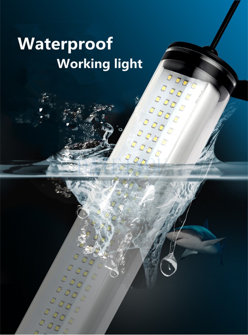 Cylindrisk cnc drejebænk lang stribe lampe 24v vandtæt cnc bearbejdningscenter maskine led maskin lampe 220v