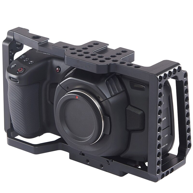 Cage DSLR Camera Blackmagic Pocket 4K / 6K Camera for Blackmagic Pocket Cinema Camera 4K / 6K BMPCC 4K