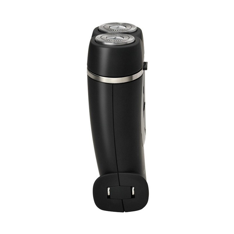 Runwe Afeitadora eléctrica de doble cuchilla negra para hombres 220v recargable RS831 cuidado Personal de la cara mini afeitadora de barba