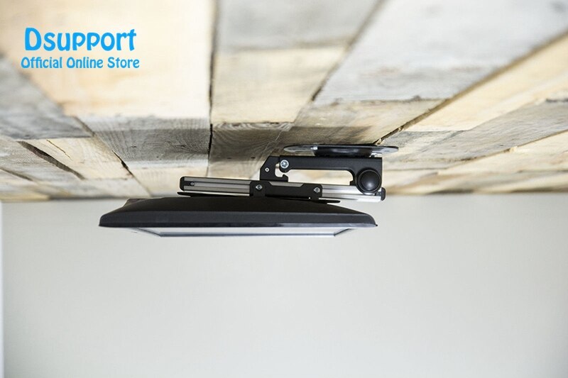 Plafond de voiture pliable 17-55 pouces écran LED LCD support de moniteur TV support de montage mural support de montage armoire support TV