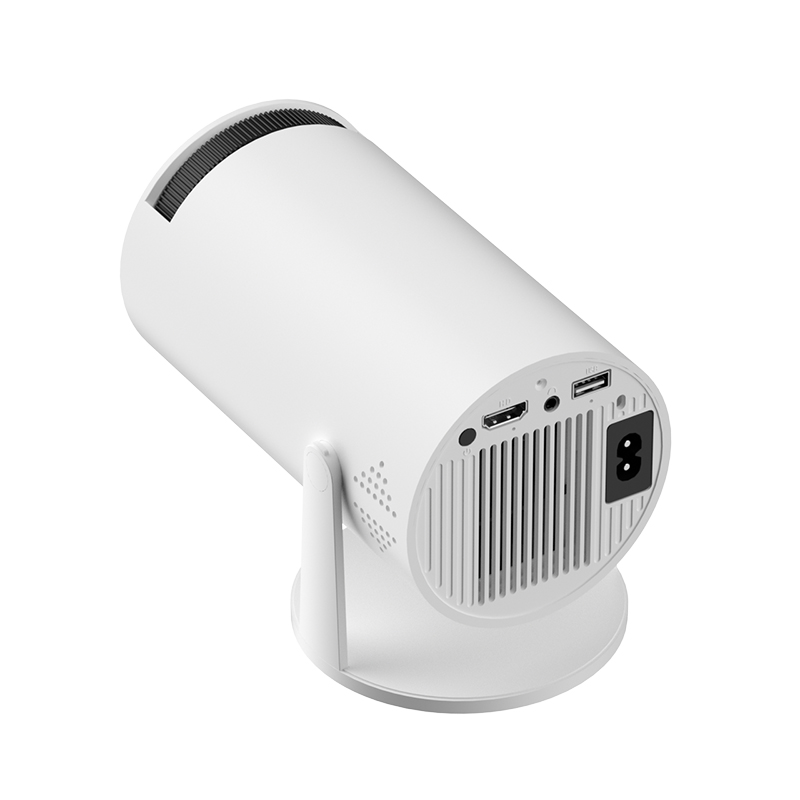 Projector For Android 12 Wifi 120ANSI lumens BT5.2 720P 1280*620P Home Cinema Outdoor Small-scale Projetor 180° Degree Rotation