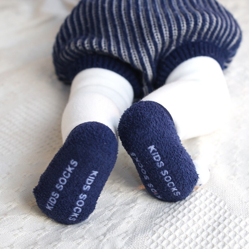 Neugeborenen Baumwolle Infant Anti-slip Socken Baby Boden Socken Jungen Mädchen Niedlichen Cartoon Großen Augen Muster Baby Kleinkind Socken warme Socken