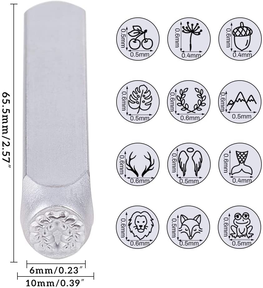 12 Pcs Romeinse Cijfers Metalen Stempel Set Ijzeren Hoofdletters Postzegels Punch Press Tool Voor Imprinting Op Sieraden Leer Hout Stempelen: Ins Style Theme
