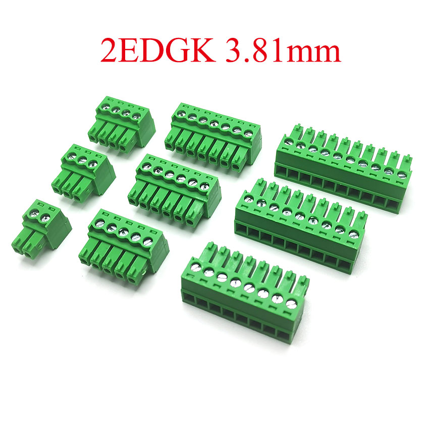 KF2EDGK 3.81 2P-10P PCB TERMINAL BlOCKS 15EDGK 3.81mm 2PIN -10PIN MC 1,5/ 2-ST-3,81 - 1803578 PHOENIX CONTACT KEFA DEGSON