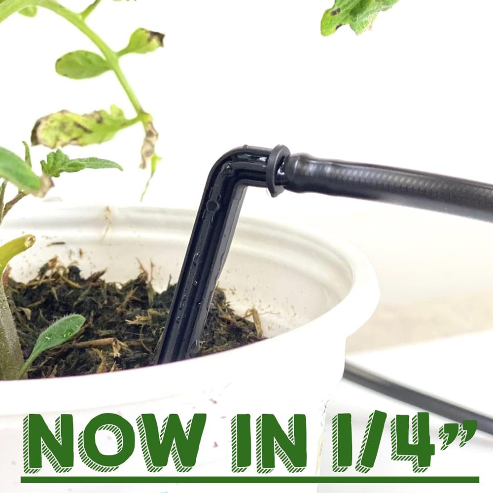 25PCS Bend Arrow Dripper Micro Drip Irrigation Kit Emitters for 3/5mm Hose Garden Watering Saving Micro Dripper Greenhouse