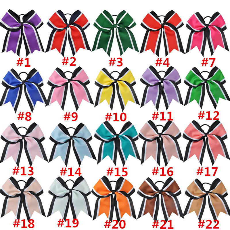 8 tums kvinnor flickor scrunchies elastiska hårband hästsvanshållare hårrosetter populära gummi hårsnodd håraccessoarer