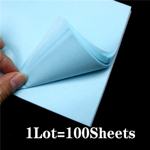 100 Stuks 21*30 Cm Tissue Papier Diy Handgemaakte Craft Papieren Bloemen Cadeau Verpakking Bruiloft Feestelijke &amp; Party Thuis decoratie Benodigdheden: 100pcs L-Blue Paper