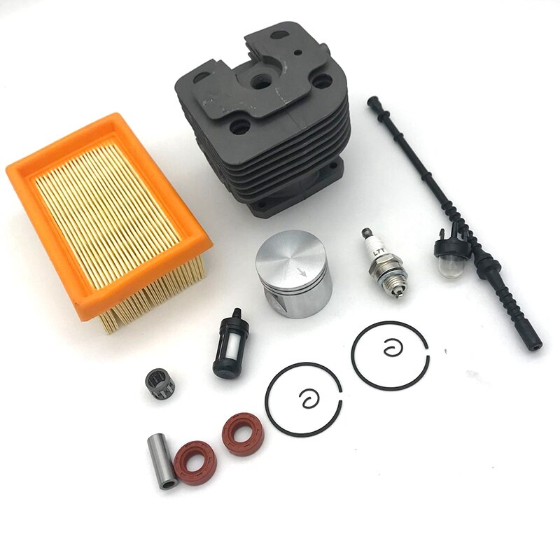 Kit cylindre-Piston 42Mm pour Stihl FS450 FS 450, ligne de filtre à Air et à carburant, bougie d'allumage pour joint d'huile, 4128 020