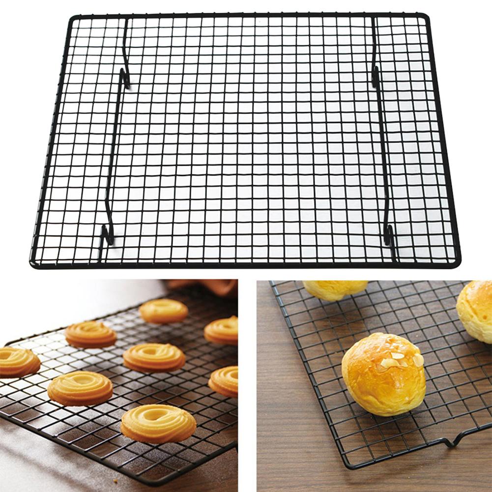 Roestvrij Staal Anti-aanbak Koeling Rack Cooling Grid Bakplaat Voor Biscuit/Cookie/Pie/Brood/Cake Bakken rack