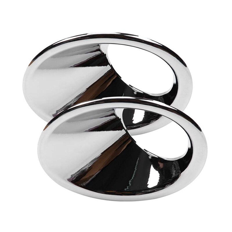 Voor suzuki vitara 2 stuks zilveren chromen auto koplamp mistlamp afdekking sierlijst auto styling