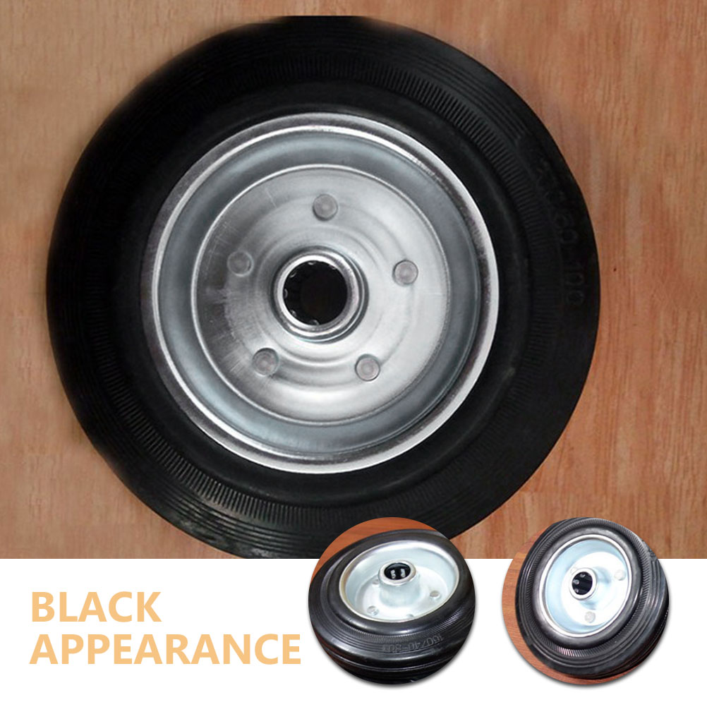 Industrial Rubber Wheel Cart Heavy Duty Caster Small Wheels for Furniture Outdoor Casters and Round Group Replacement