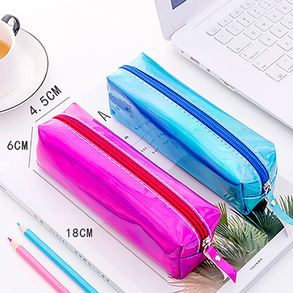 School Supplies Stationery Storage Bag Pen Pencilcase Lightweight Cosmetic Travel Makeup Bags Large Capacity storage Holder