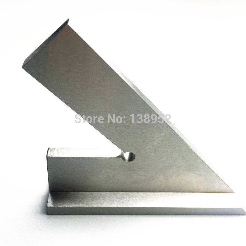 Dni standard 120*80mm 45 graders firkant med bred base rustfritt stål 45 grader industrifirkant