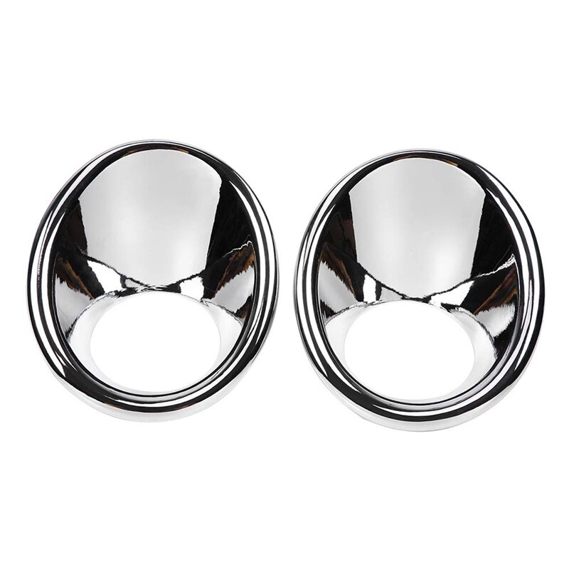 Voor suzuki vitara 2 stuks zilveren chromen auto koplamp mistlamp afdekking sierlijst auto styling