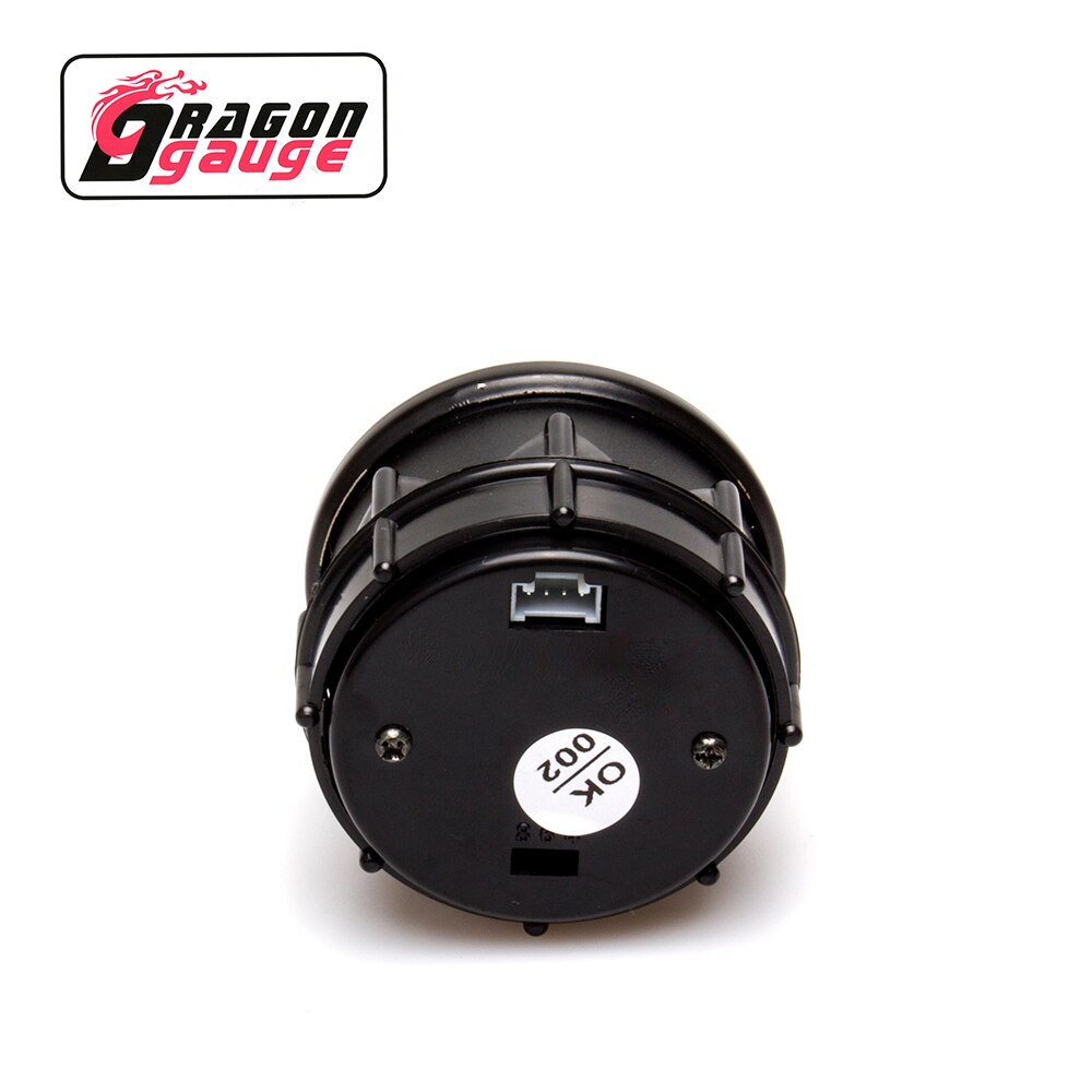 「DRAGON」 2" 52mm Tachometer Car Gauge Digital Display 0~9999 RPM Meter With Voltmeter Function 12 Volt Car Refit Accessories
