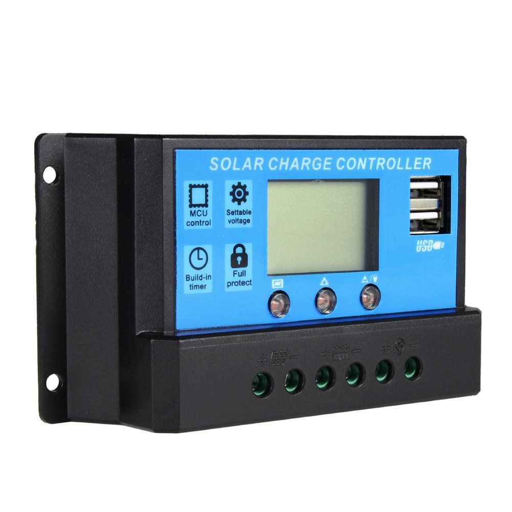 20A/30A Solar Panel Controller 12-24V Voltage Battery Protection Circuit