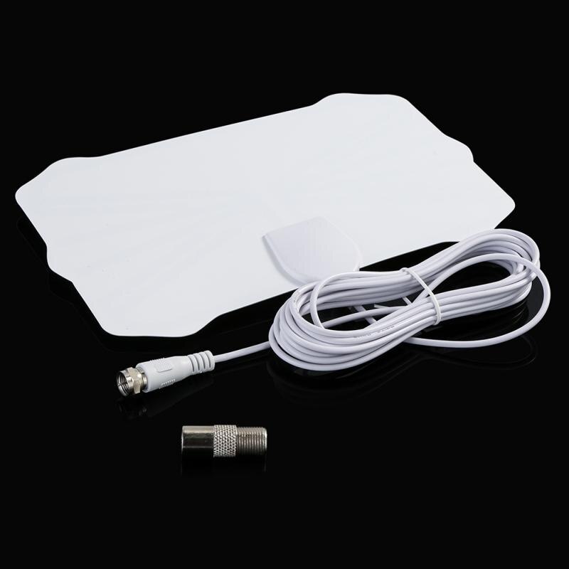 4K TV Digital Antenna With Amplifier TV Digital HD HDTV 1080p 4K Skywire Indoor 60-80 MILES Long Range Antenna