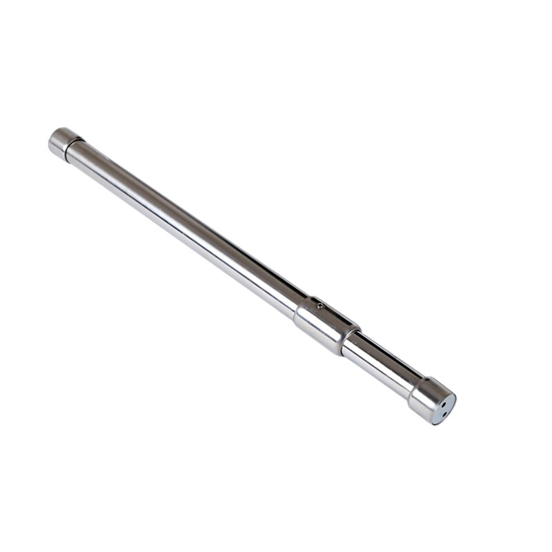 Tige de suspension télescopique en acier inoxydable, 42-68cm, pour vêtements, cintre de meubles, tuyau réglable, garde-robe, partie de quincaillerie
