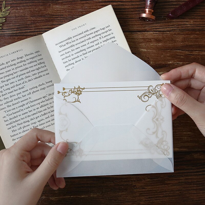 Onzichtbare Wenskaart Glow Postkaart Kerstcadeau Verborgen Tekst Bericht Card Thanksgiving Brief Diy Zegen Papier Envelop
