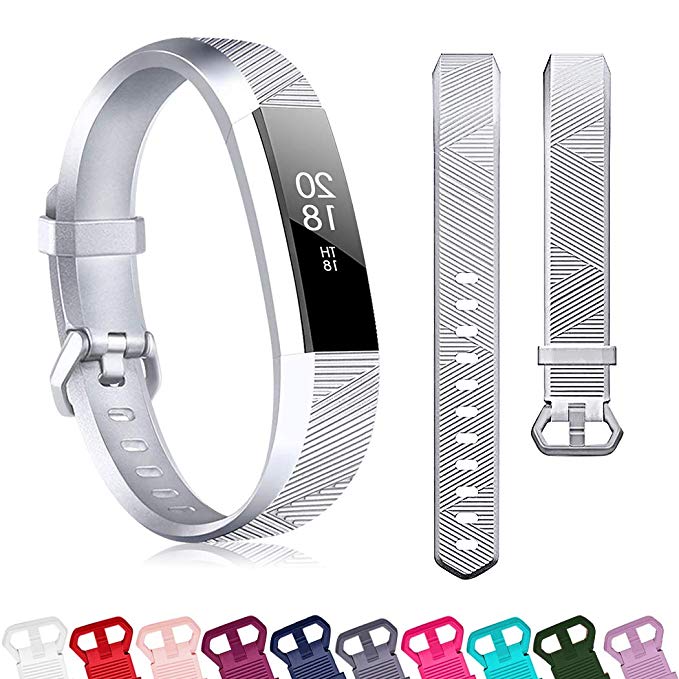 Rose Gold Band For Fitbit Alta HR / Fitbit Alta Smart Watch Wrist Strap For Fit bit Alta HR Small Large Bracelet: 1 / L