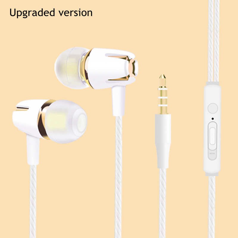 Original Remote Control Head phone For OPPO R15 R11 R17 R9 PLUS For Vivo X7 X9 X27 X29 X23 Luminous Mic Music Mobile Headphone: upgrade gold