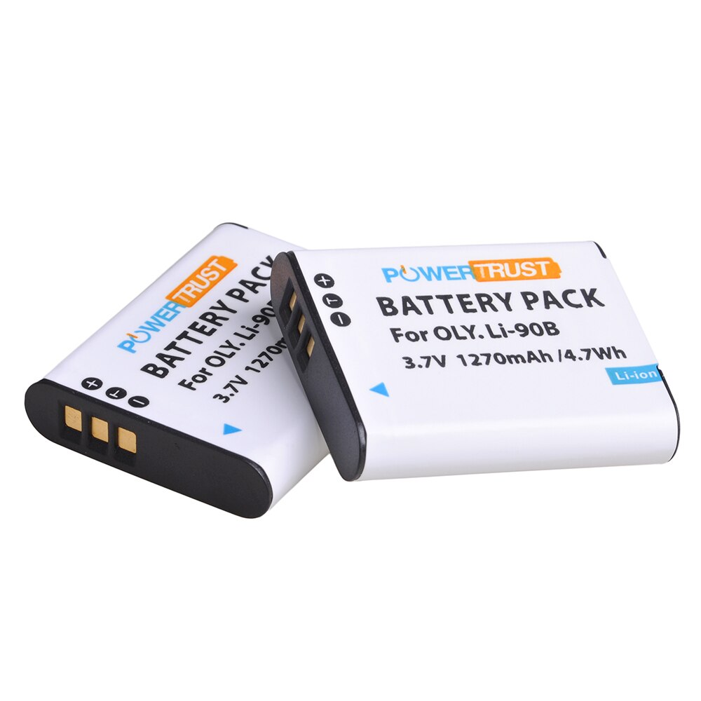 Batería y cargador para Olympus Tough LI-90B, LI-92B tg-tracker SH-1 SH-2, TG-6, IHS, TG-5, SP-100, Li90B, TG-1, 4 Uds.: 2battery