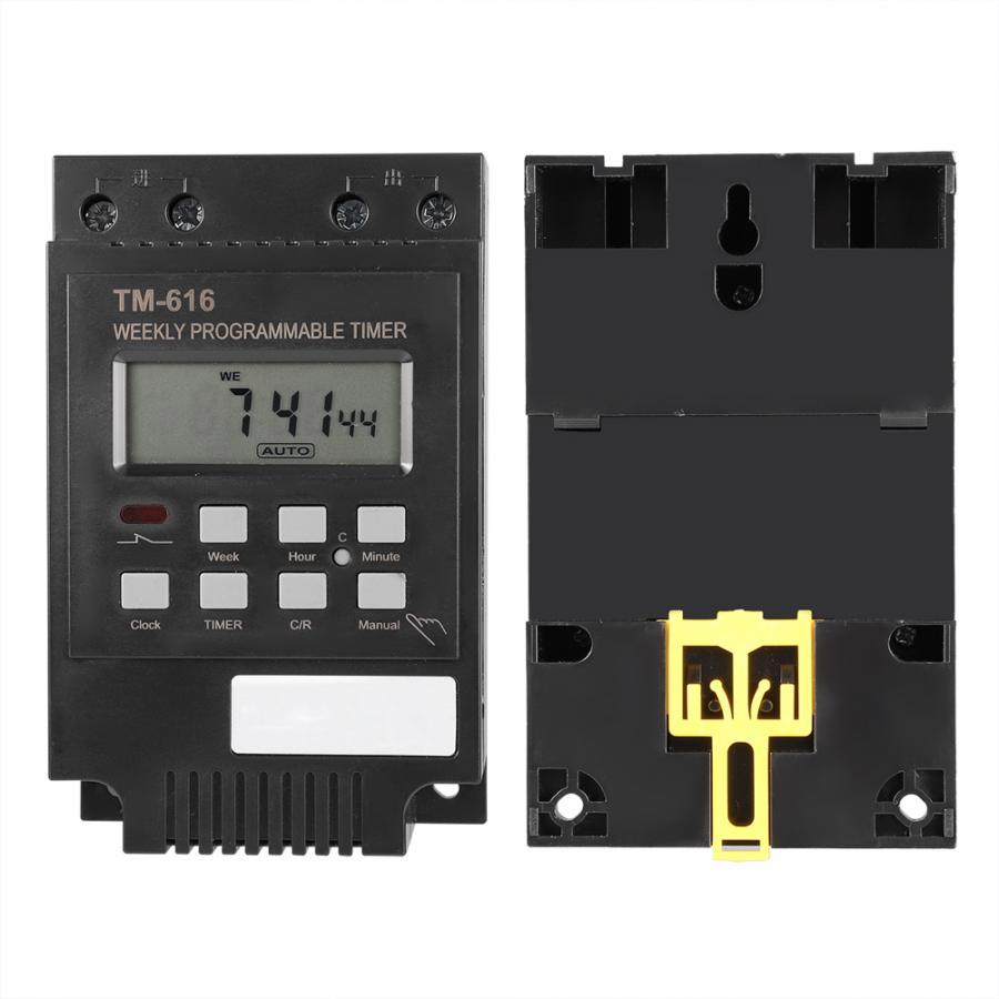 Digital Electric Durable Programmable Smart Control Switch Timer TM-616 Weekly Programmable Timer For Household Appliance