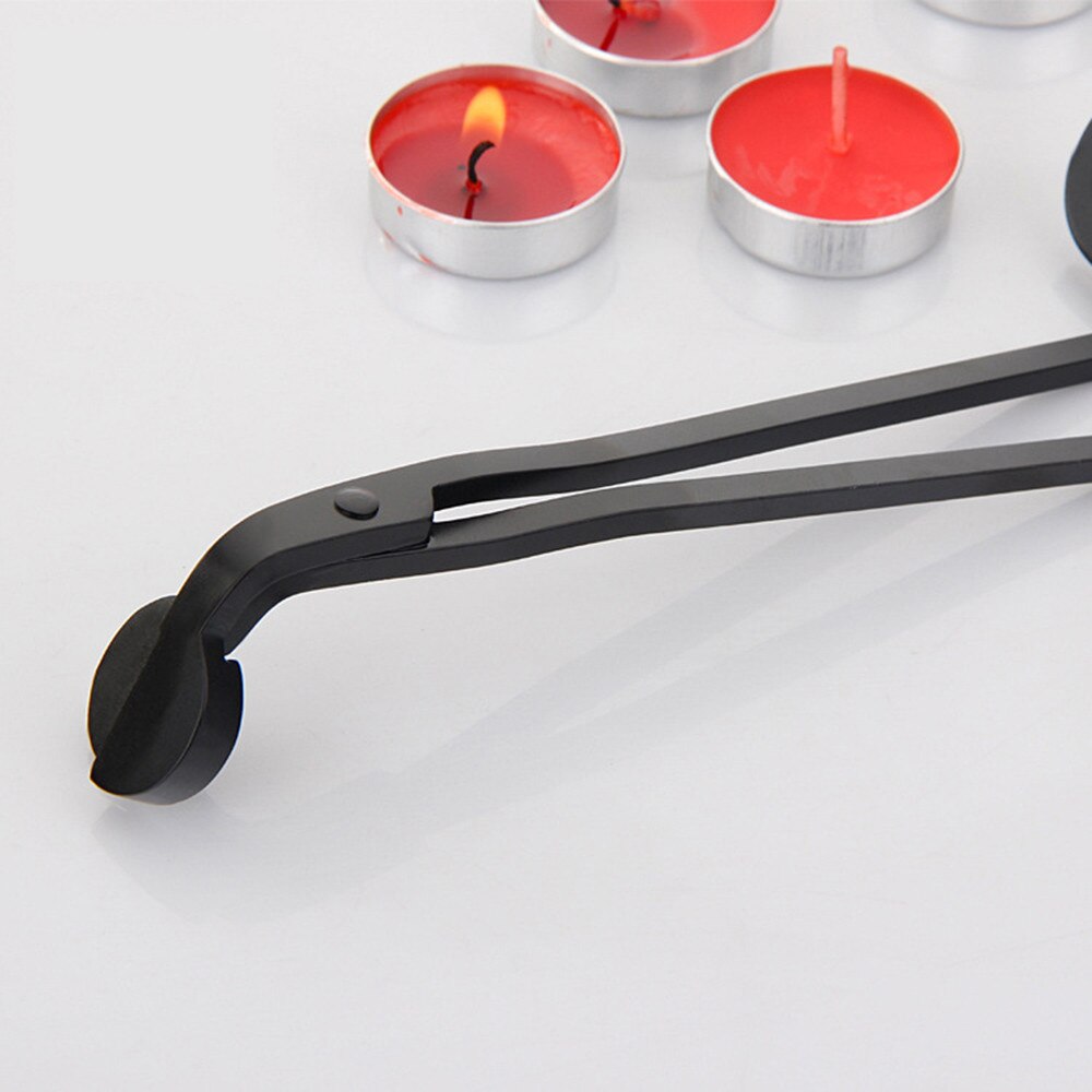 Scissors Tool Candle Extinguisher Candle Cover Candle Wick Oil Lamp Stainless Steel Scissors Trimmer Cutter Snuffers Tools C50