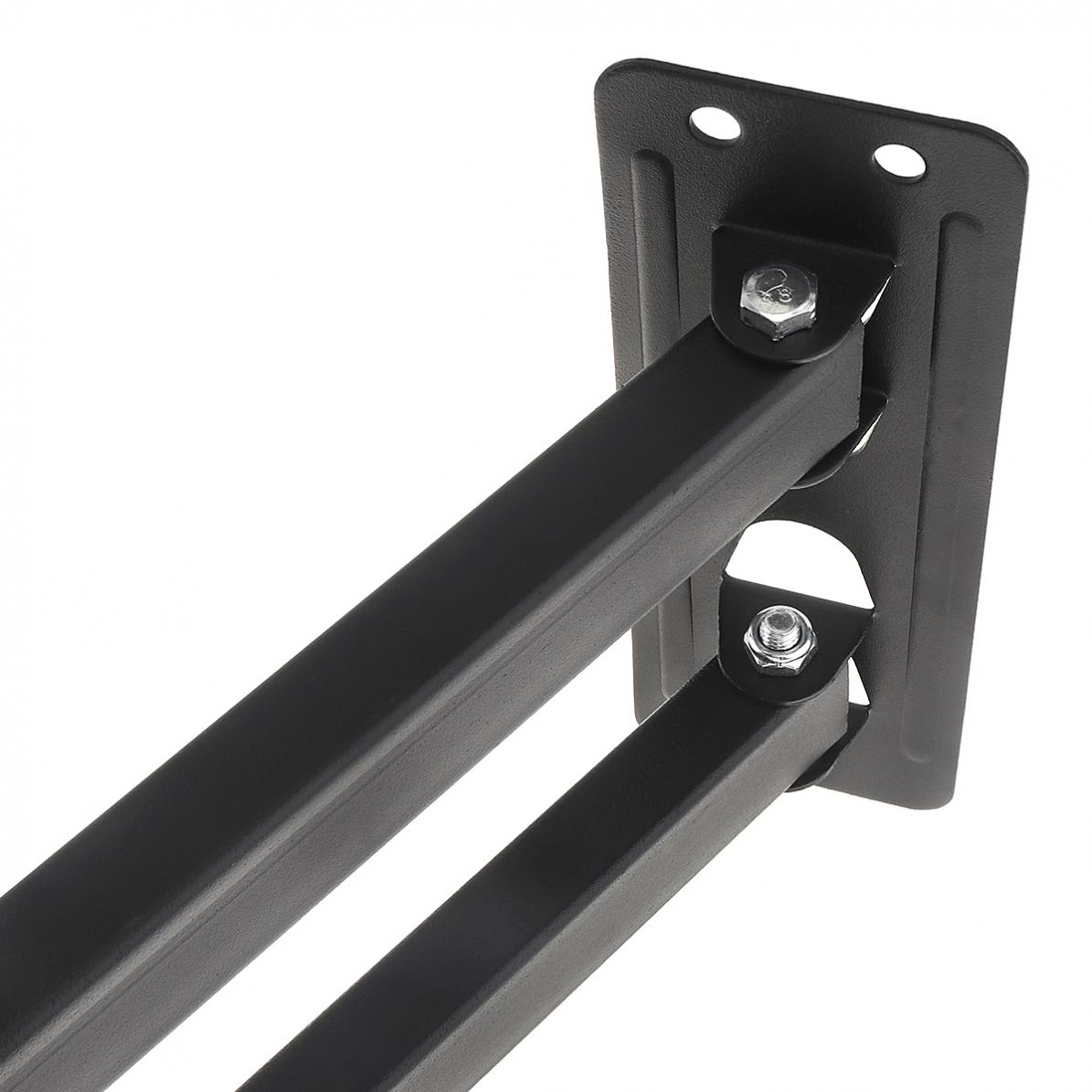 35KG Adjustable TV Wall Mount Bracket Flat Panel TV Frame 15 Degrees Tilt with Level for 14 - 42 Inch LCD LED Monitor Flat Pan