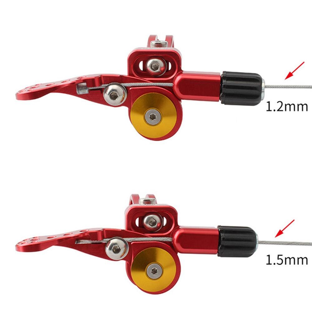 22.2/24MM MTB Road Bicycle Dropper Post Seatpost Adjust Seat Post Mechanical Remote Control Lever Universal Shifter