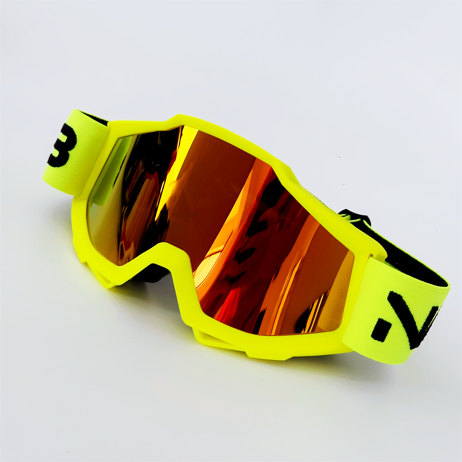 Gafas de Motocross con lentes HD, gafas para motocicleta, gafas de montar para mujer, gafas de sol para Moto MX MTB, accesorios para moto de cross: Beige