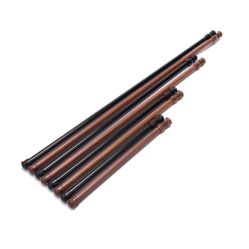 Multifunction Adjustable Bathroom Shower Curtain Rods Metal Voile Extendable Rod