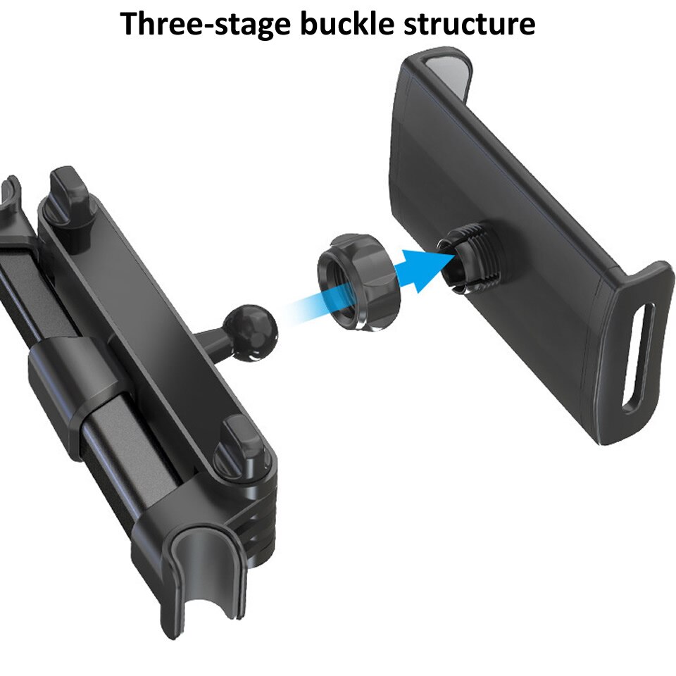 Telescopische Auto Achter Kussen Telefoon Houder Tablet Auto Stand Rear Seat Hoofdsteun Montagebeugel Voor Telefoon Tablet 4-11 inch