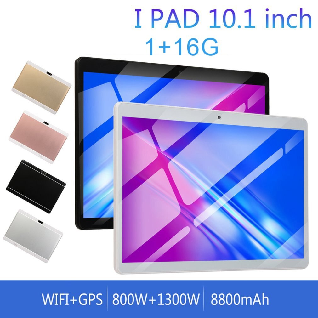 Tablet da 10.1 pollici schermo Ips Hd memoria WiFi Wireless 1 16GB GPS sistema Android Tablet Android Gps