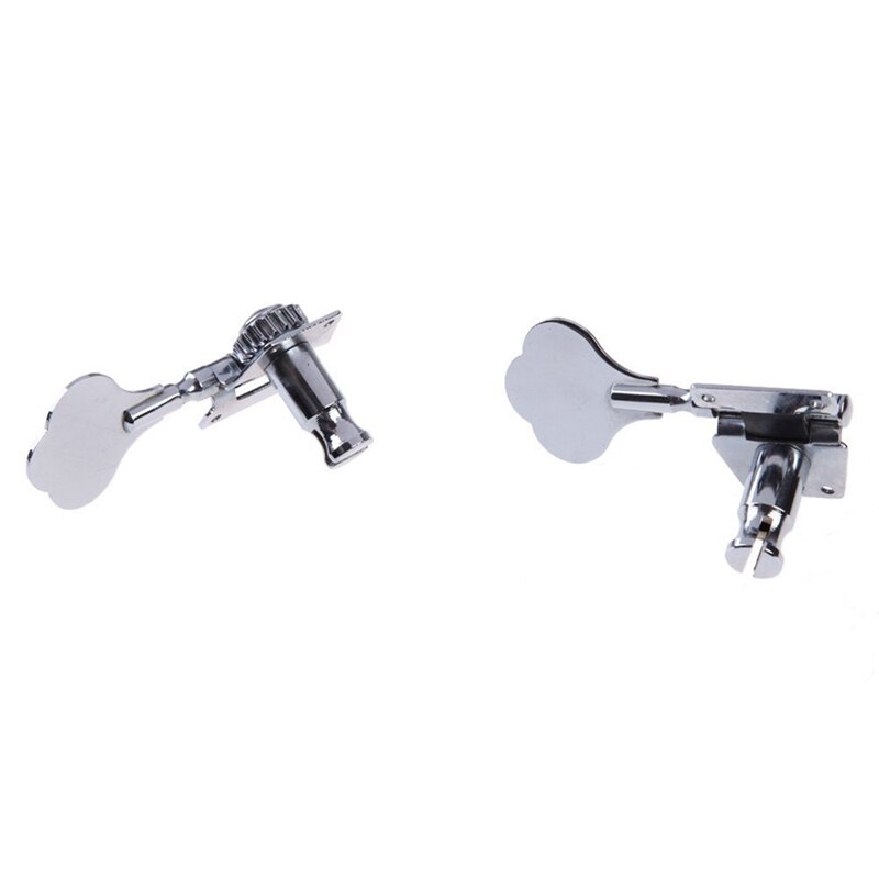 4Pcs Bass Machine Heads (2L + 2R), open Tuning Key Pinnen Tuners