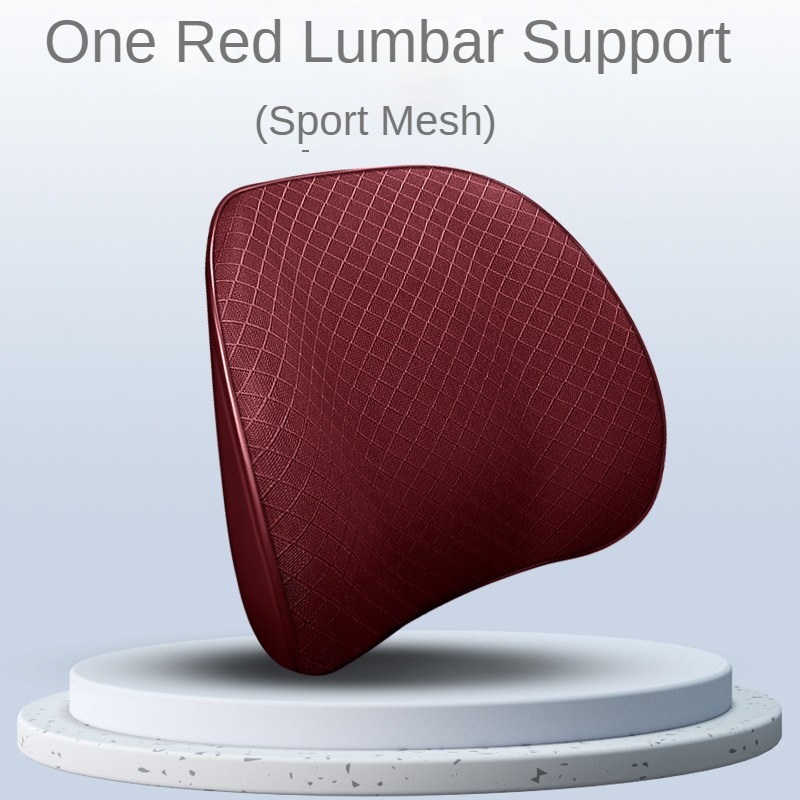 Universele Auto Hoofdsteun Lumbale Ondersteuning Voor Lixiang L6 L7 L8 L9 Zeekr 001 007 Auto Interieur Accessoires: Dark Red