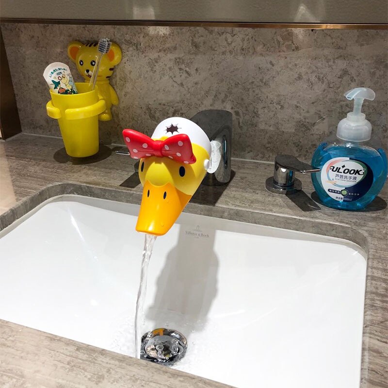 Dieren Waterkraan Kraan Extender Kinderen Kids Wassen Hand Helper Kraan Beluchter Water Diffuser Peuter Badkamer Accessoires