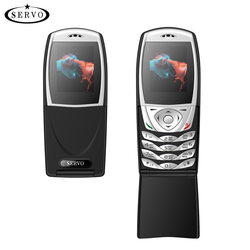 Servo Telefoon S06 1.77 Inch SpreadtrumSC6533 Dual Sim-kaart Gsm Gsm Trillingen Buiten Fm Radio Mobiele Telefoons Russische Toetsenbord