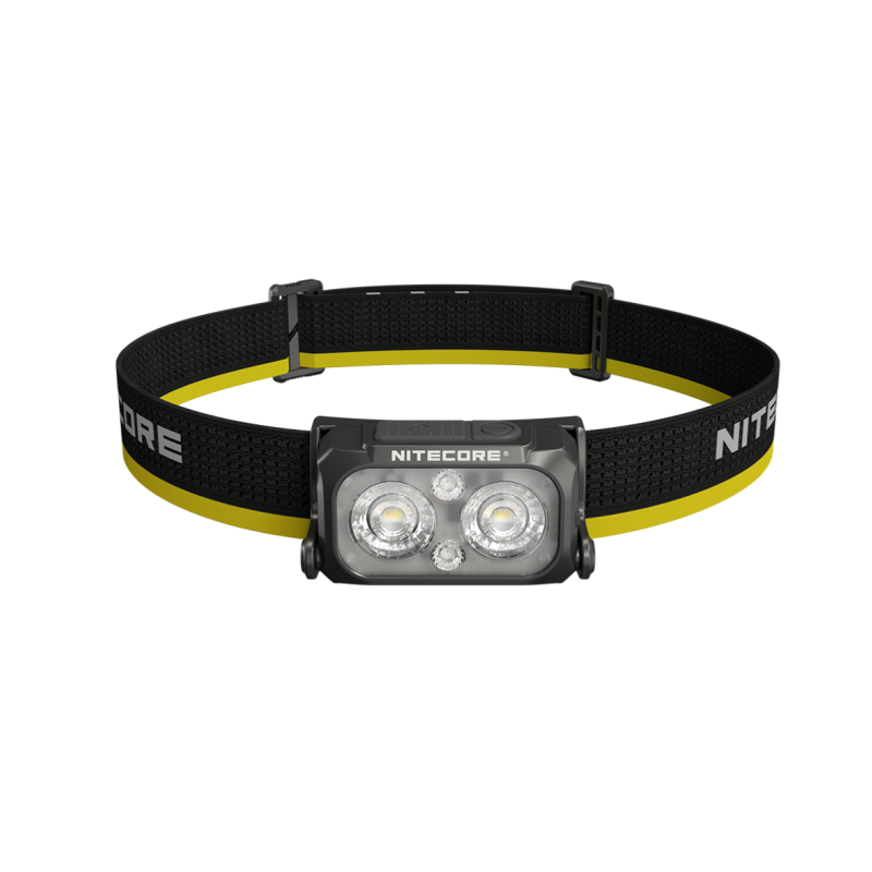 Nitecore  nu25 mct dobbeltstrålende usb-c genopladelig pandelampe 400 lumen indbygget -in 700 mah batteri spotlight + projektør: Foranderlig