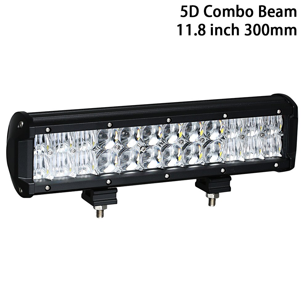 5D LED Bar 4 - 17 inch LED Light Bar LED Work Light for Offroad Truck Spot Flood Combo 4x4 4WD ATV SUV 12V 24V: 1PC 120W Combo