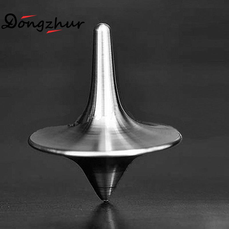 Dongzhur 1pc metallkreisel, hervorragend präzise, silberne spitze, lmy 238 s3 l 4