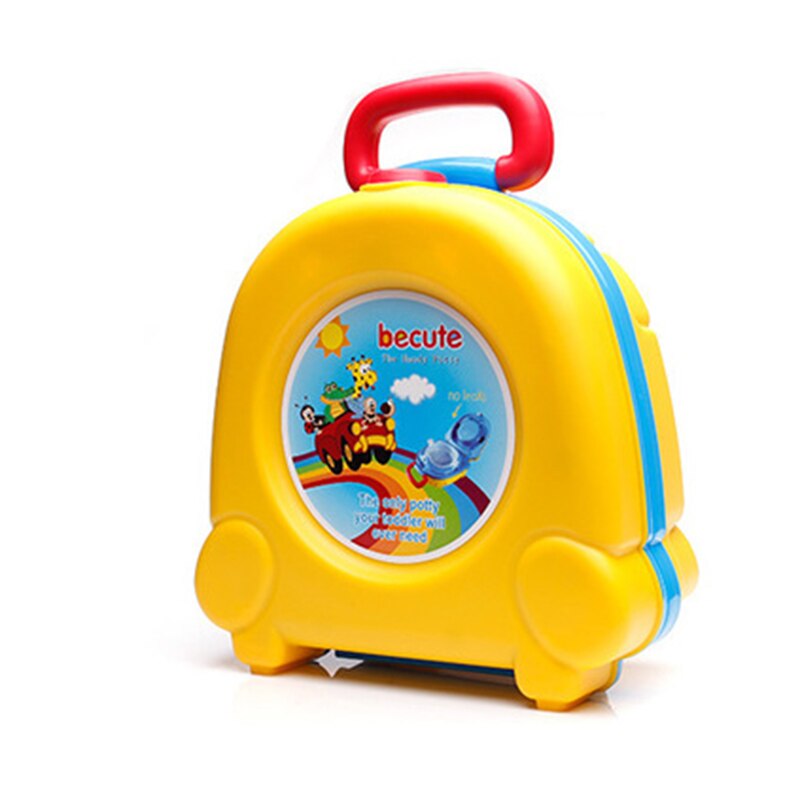 Baby Potties Reizen Mini Draagbare Kids Wc Essentiële Outdoor Squat Auto Potje Trainers Seat Toilet Voor Kids Kinderen Levert: Yellow