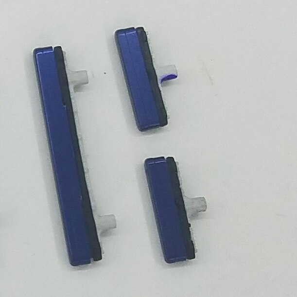 Voor Samsung Galaxy Note 9 N960 N960F N960FD N960U N960W N960N Telefoon Behuizing Frame Volume Knop Op Off bixby Side Key: dark blue