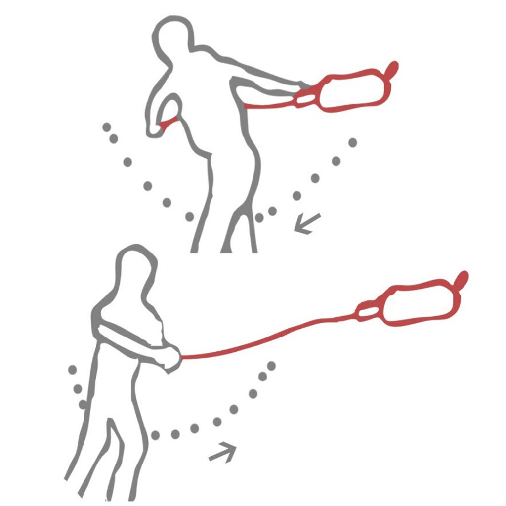 Safety Rescue Rope Throw Bags Backpack Rescue Kayaking Reflective Throw Line Rope Lightweight